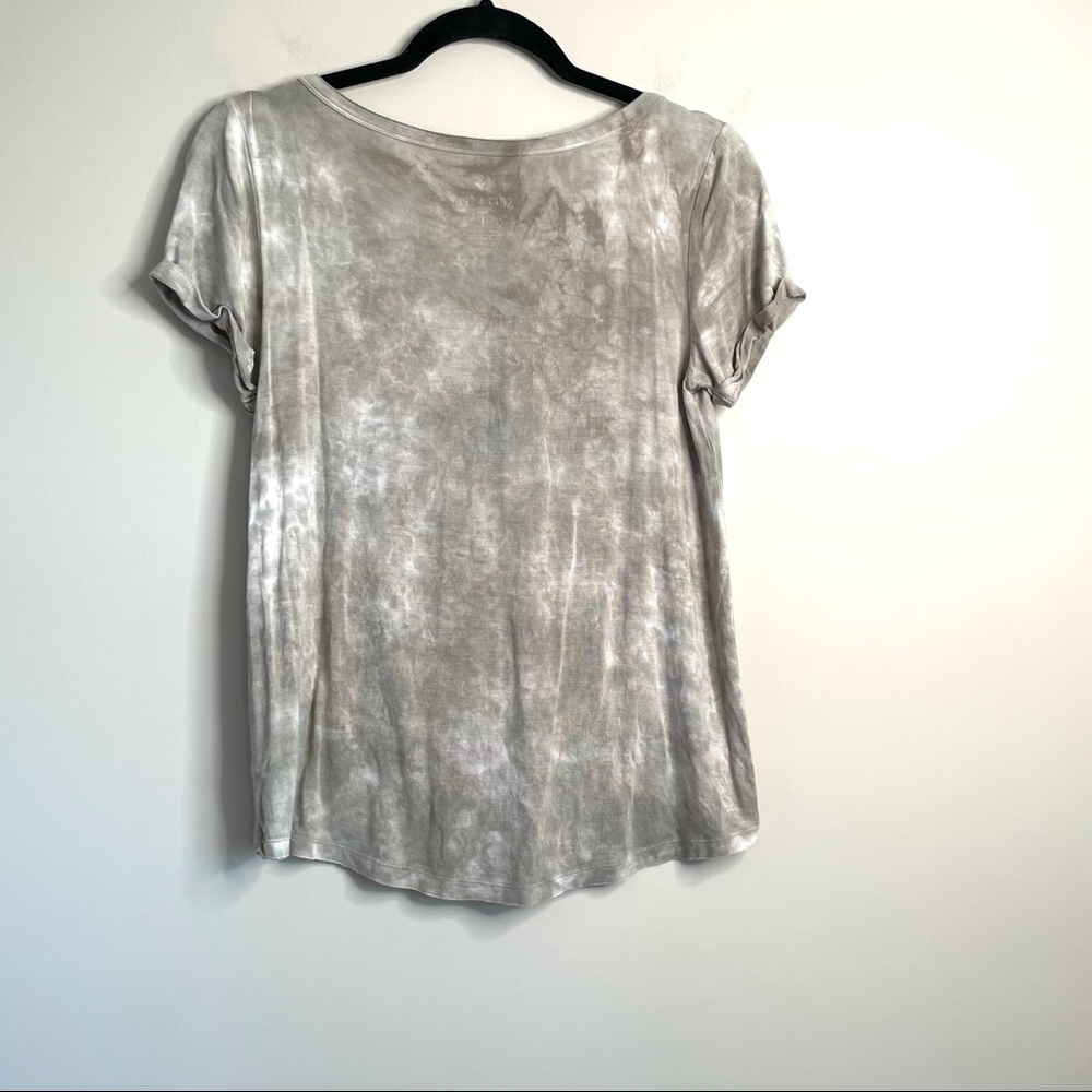 American Eagle soft and sexy tie-dye lace up top - Picture 5 of 6